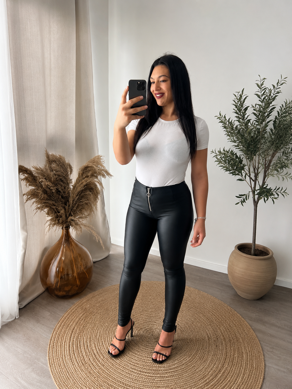 Pantalon Simili